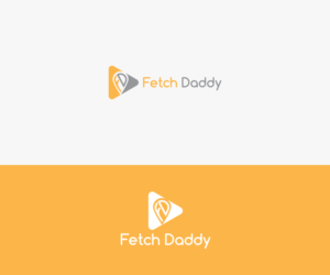 "Fetch Daddy" is the company name.  | Logo Design by Kiran