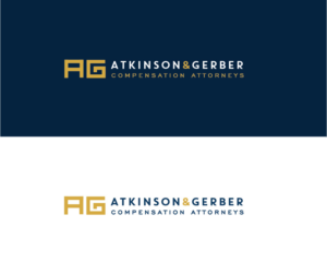 Atkinson Gerber Workers Compensation Attorneys or something along those lines | Logo Design by Birdcage