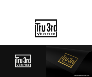 Tru 3rd Verified | Logo Design by Mario