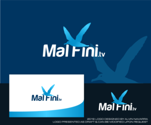 Logo Design by alvinnavarra for Malfini.tv | Design: #21785838