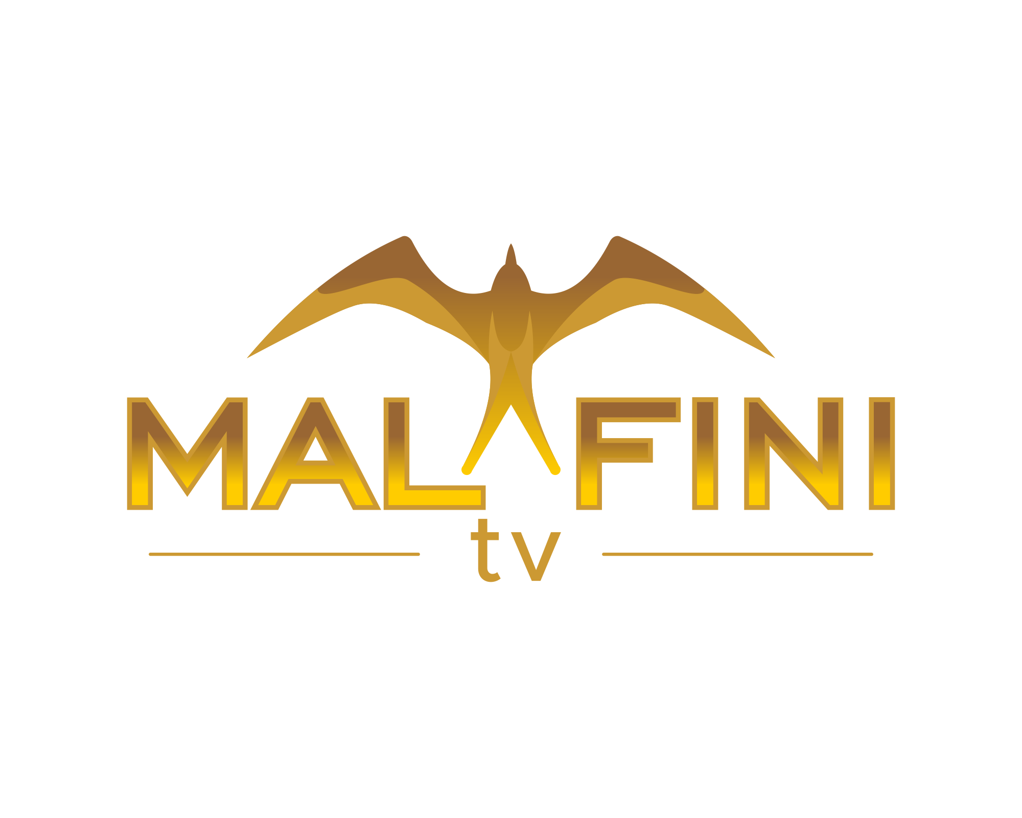 Logo Design by nando for Malfini.tv | Design #21802467