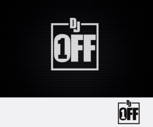 DJ 1OFF | Logo Design by gvb design communications