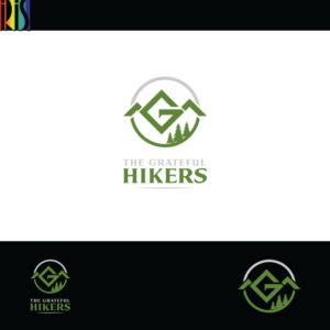 The Grateful Hikers | Logo Design by Iris 3