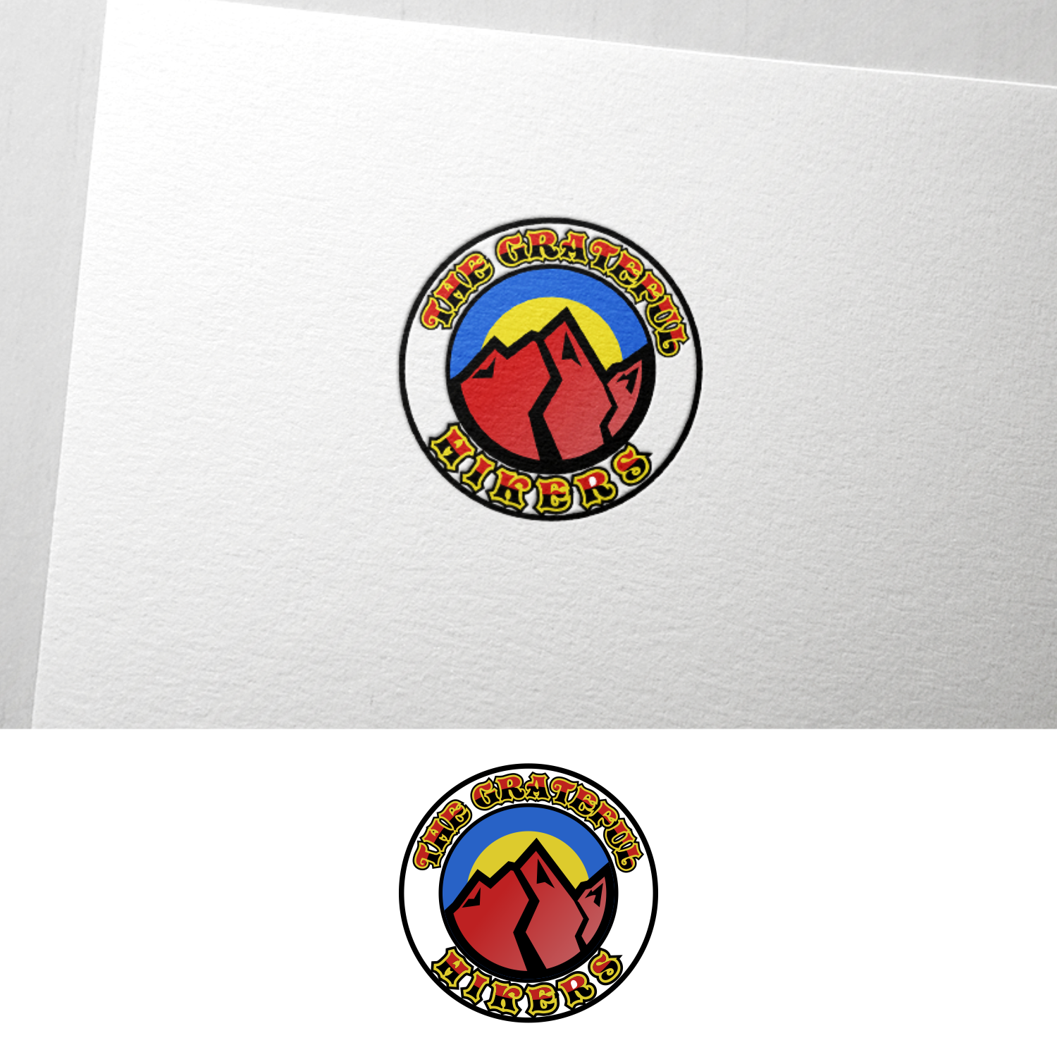 Logo Design by two one for The Grateful Hikers | Design #21756855