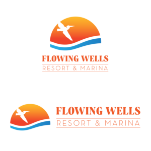 Logo-Design von masher für Flowing Wells Resort & Marina | Design: #21783122