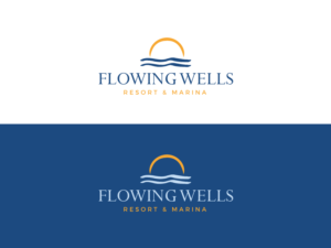 Logo-Design von wonderland für Flowing Wells Resort & Marina | Design: #21757392