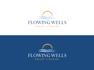 Logo-Design von wonderland für Flowing Wells Resort & Marina | Design: #21764830