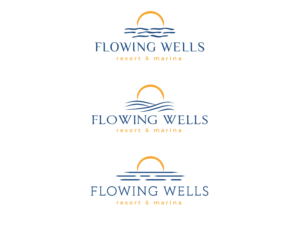 Flowing Wells Resort & Marina | Logo-Design von wonderland