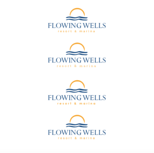 Flowing Wells Resort & Marina | Logo-Design von wonderland