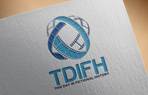 TDIFH: This Day In Fictional History | Logo Design by Riv.
