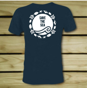 Save the Sea t-shirt design  | T-shirt Design by 75-R-P-Z
