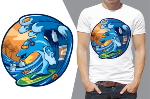 T-shirt Design by thuanle88 for SurfSup Whangamata | Design: #21827137
