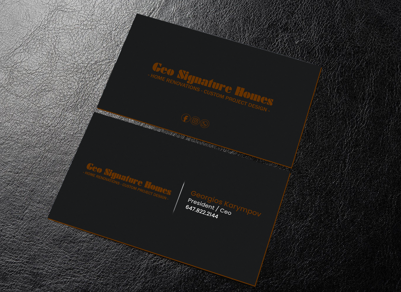 Business Card Design by chandrayaan.creative for this project | Design #21755484