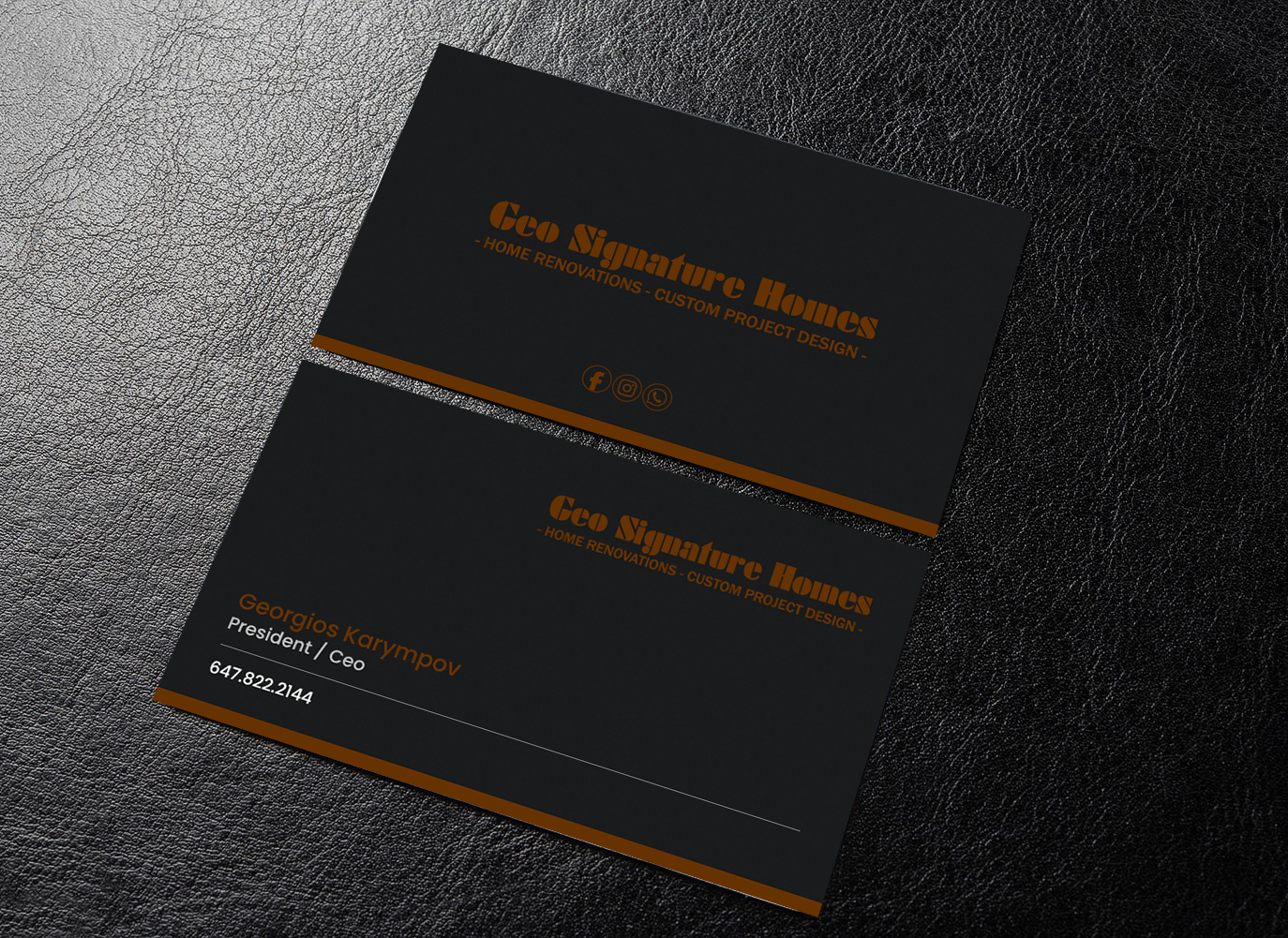 Business Card Design by chandrayaan.creative for this project | Design #21755492