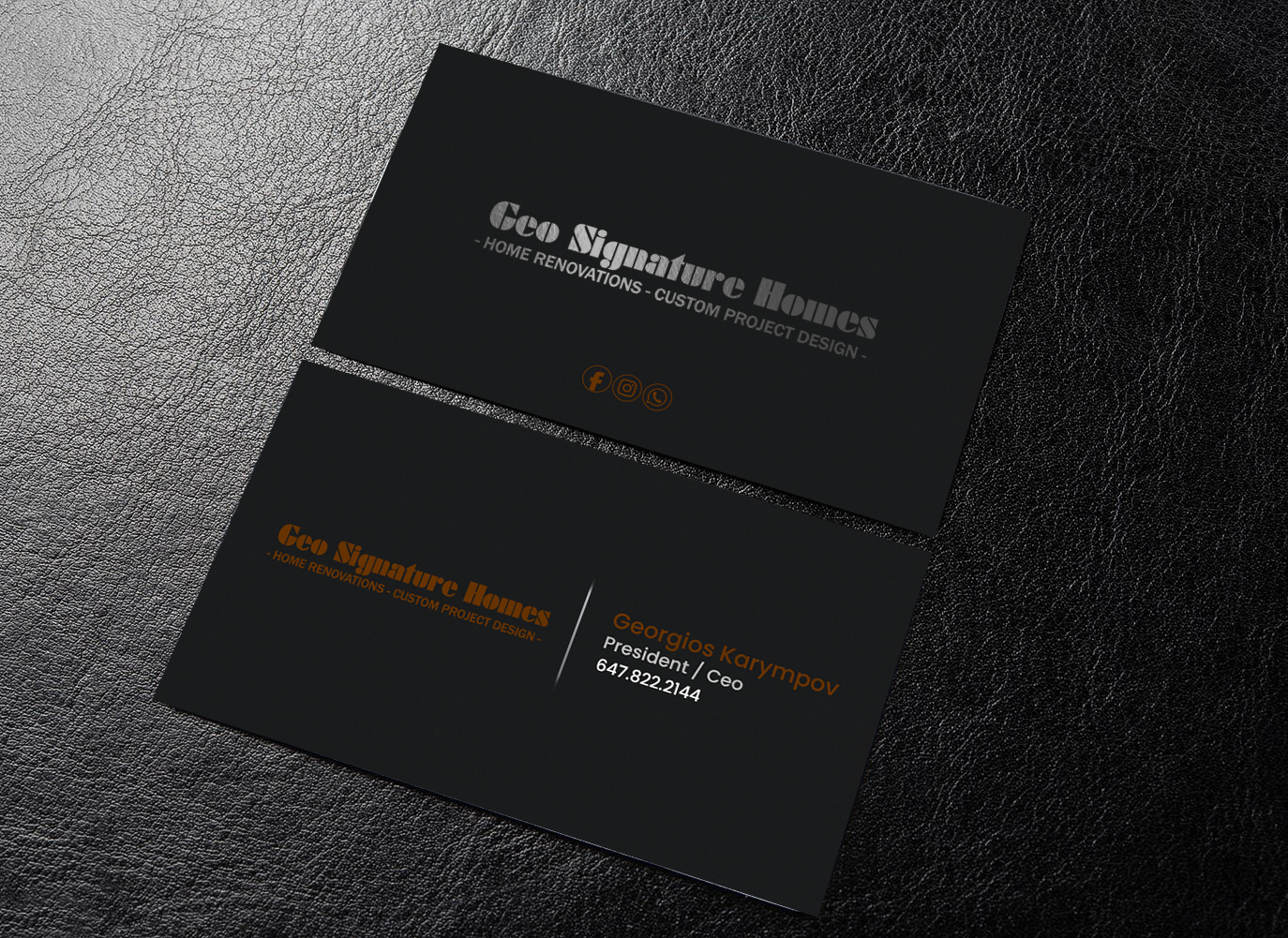 Business Card Design by chandrayaan.creative for this project | Design #21755503