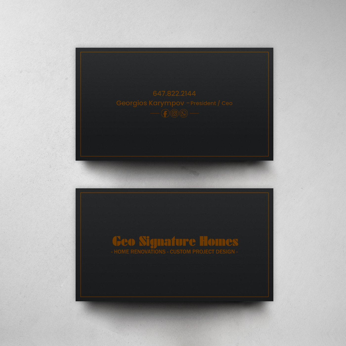 Visitenkarten-Design von chandrayaan.creative für dieses Projekt | Design #21764015
