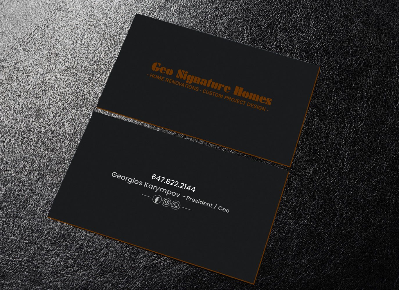 Diseño de Tarjeta de Presentación por chandrayaan.creative para este proyecto | Diseño #21764016