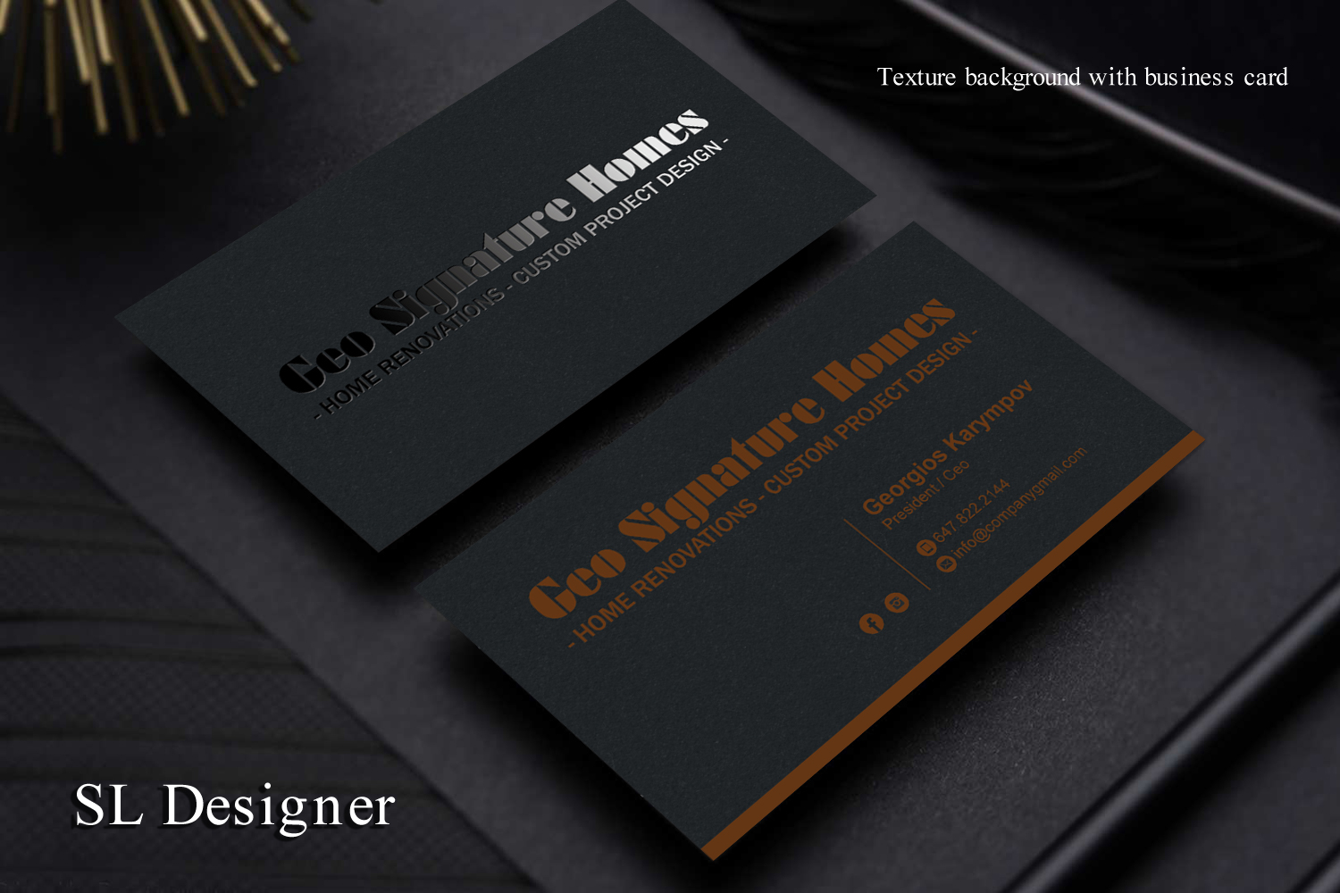 Business Card Design by SL Designer for this project | Design #21751648