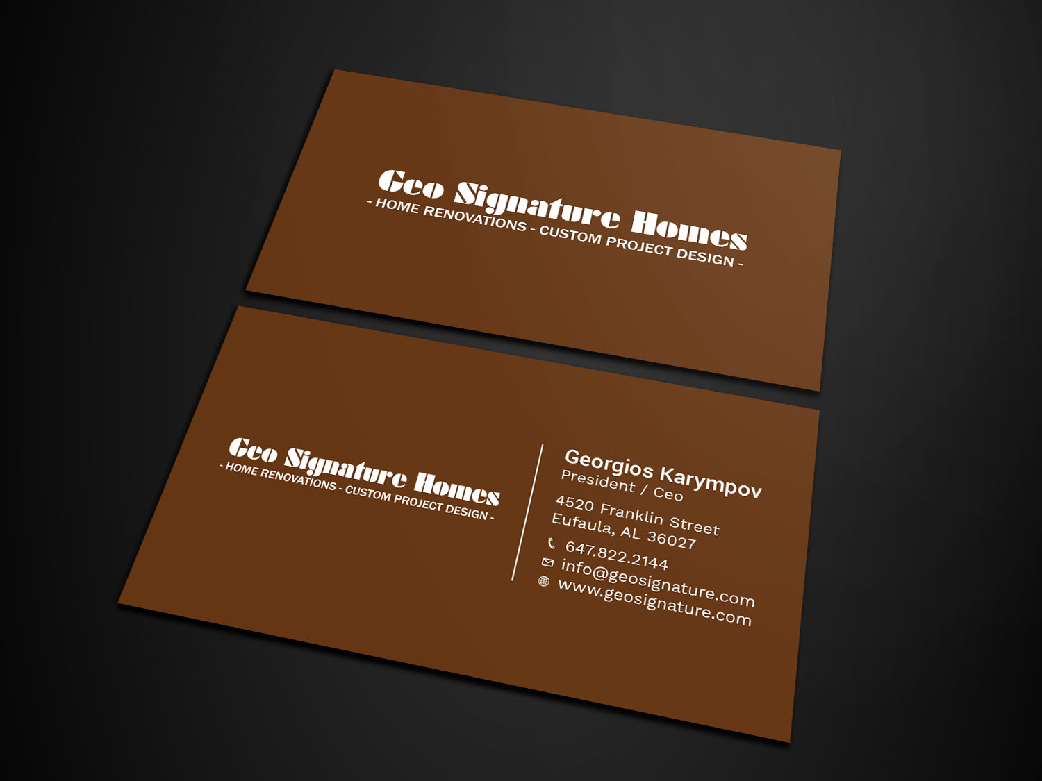 Business Card Design by Tripti Ranjan Gain for this project | Design #21746523