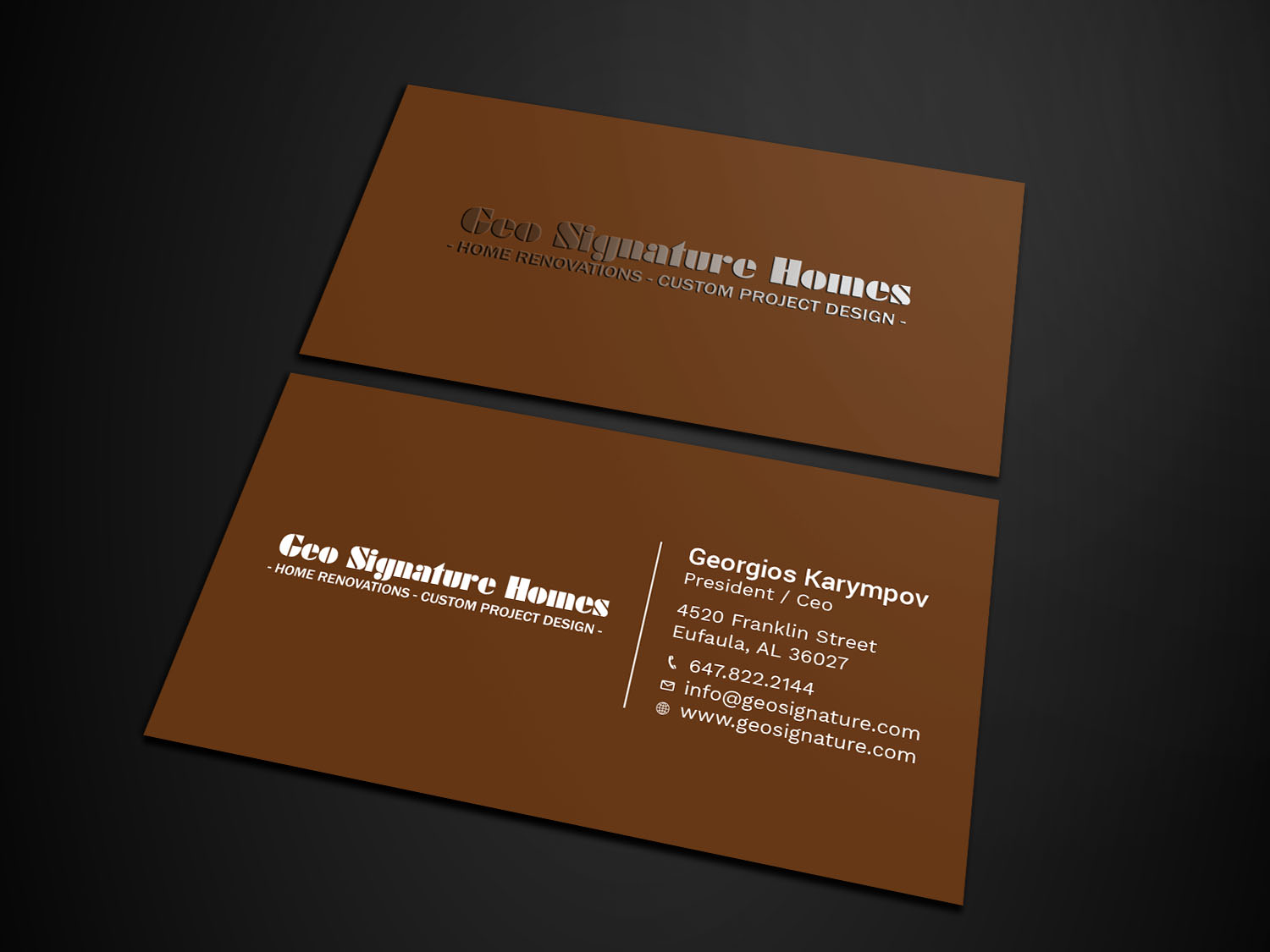 Business Card Design by Tripti Ranjan Gain for this project | Design #21746526