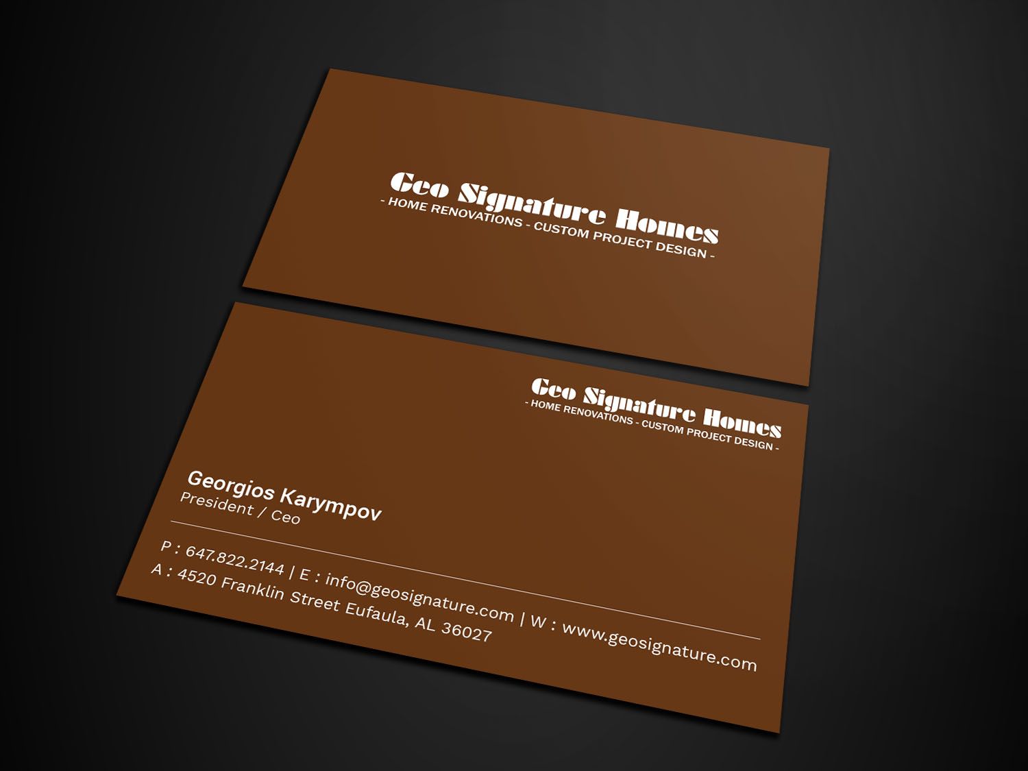 Business Card Design by Tripti Ranjan Gain for this project | Design #21746539