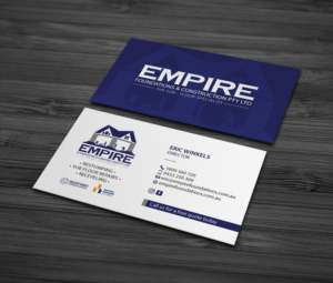Business Card Design by MDesign for E K advanced carpentry  | Design: #21752614