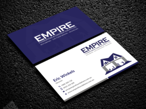 Business Card Design by Bold Pixels for E K advanced carpentry  | Design: #21753018