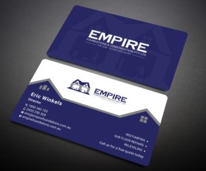 Restumping company needs business cards | Business Card Design by Uttom 2