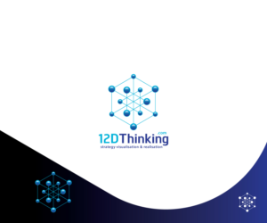 '12D Thinking.com'   with a tag Line:  'Strategy Visualisation & Realisation' | Logo-Design von Neil