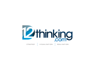 '12D Thinking.com'   with a tag Line:  'Strategy Visualisation & Realisation' | Logo Design by gvb design communications