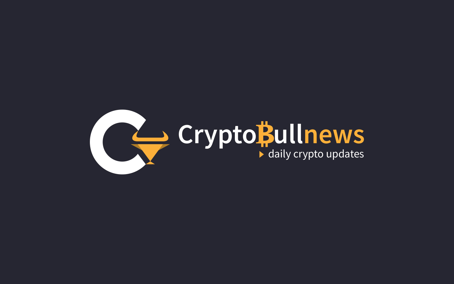Bold, Serious Logo Design for Main Text please replace old text to Read,  "CryptoBullNews", words CryptoBull(#FFFFFF), and word News(#FBB03B).  Replace lower tagline text "daily currency updates" with  "daily crypto updates&quot ...