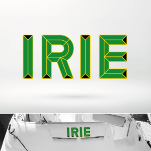 Irie - Boat Name | Graphic Design by shpaolin