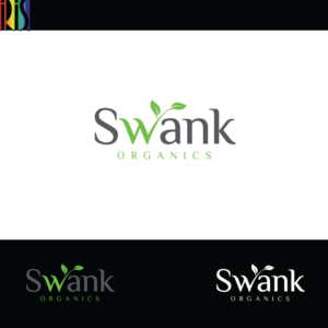 Swank Organics | Logo Design by Iris 3