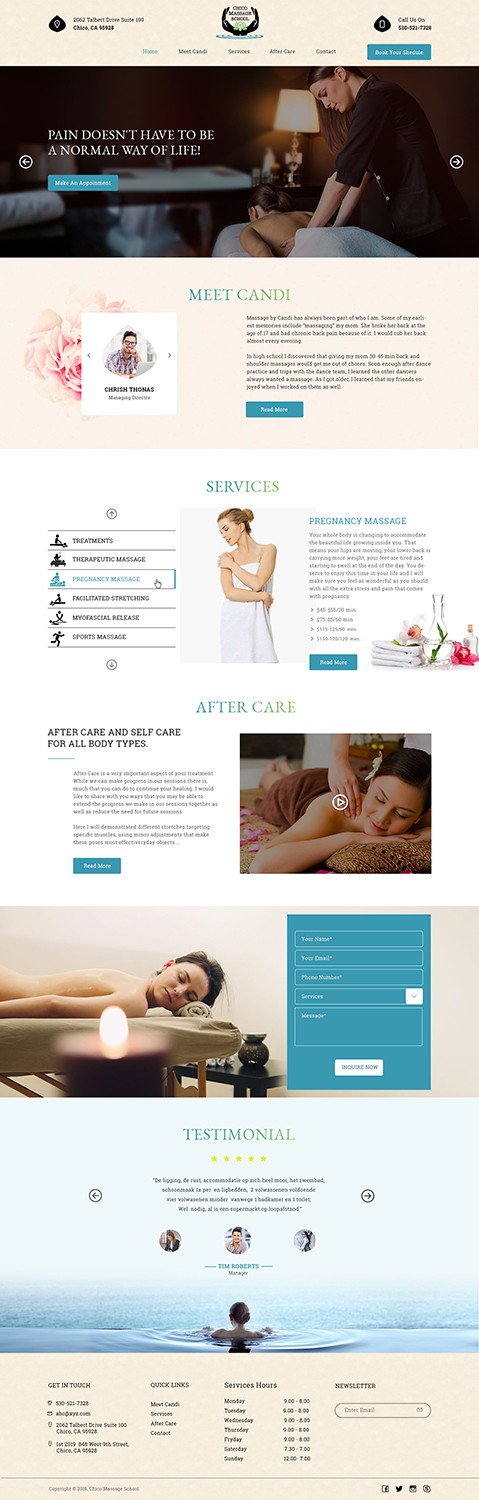 Wordpress Design by Ved Web Services for this project | Design #21756513
