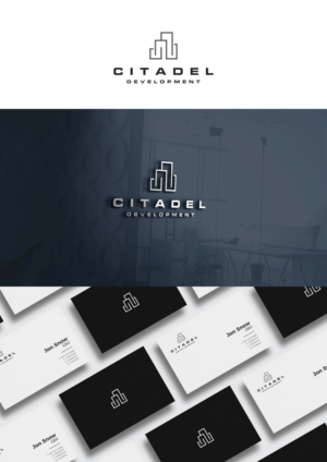 Citadel Development (But i want a logo that can be distinguishing with text).    | Logo Design by christianpoetoe