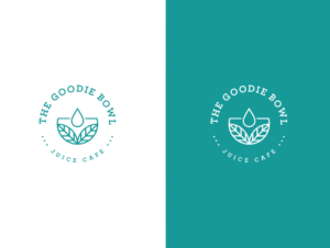 The Goodie Bowl, "Juice Cafe" | Logo-Design von wonderland