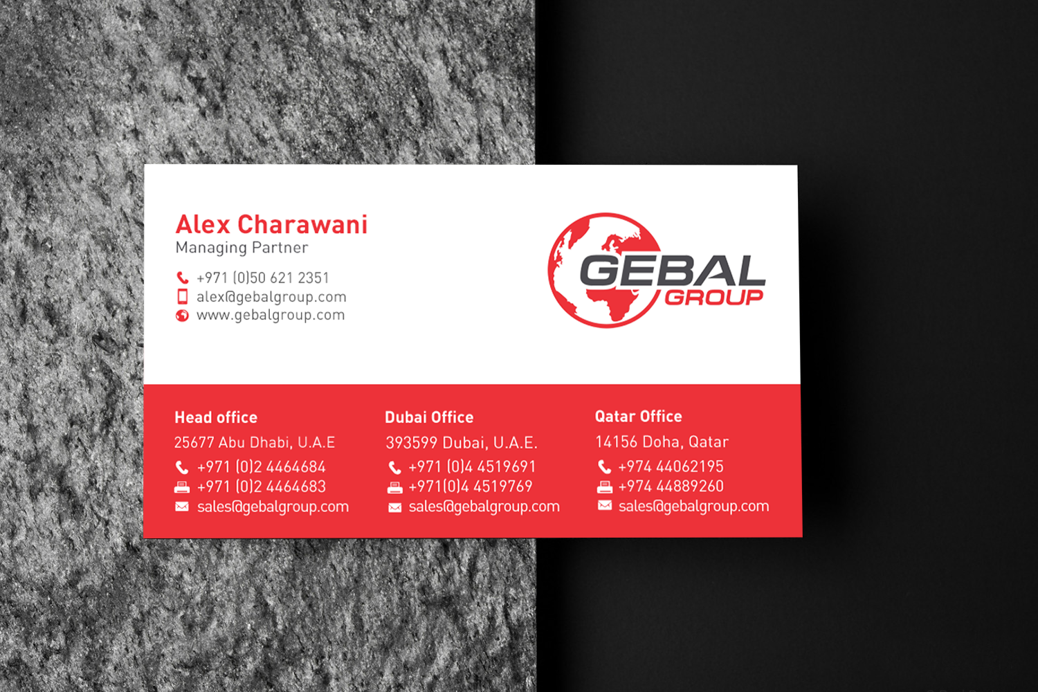Business Card Design by chandrayaan.creative for this project | Design #21762509