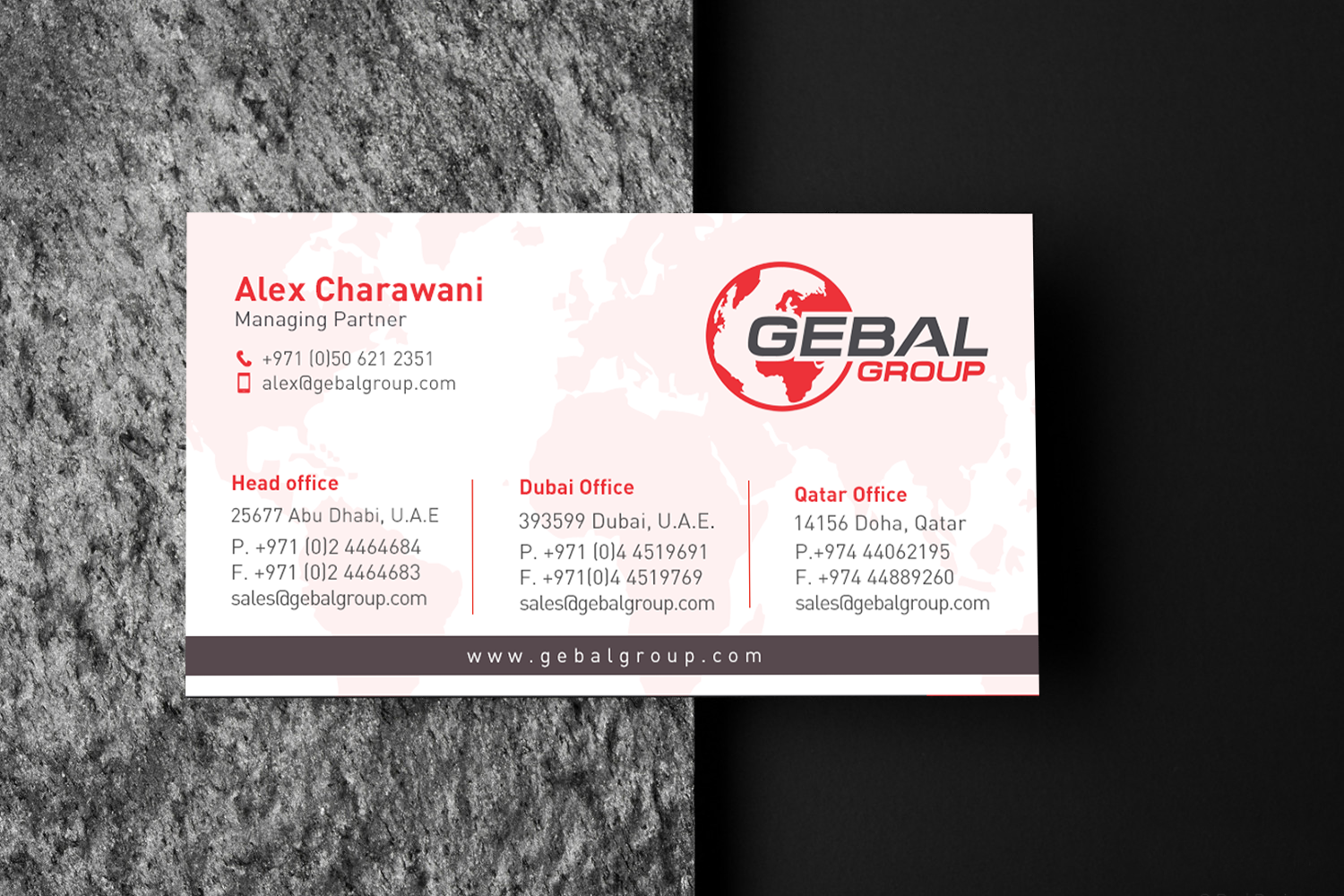 Business Card Design by chandrayaan.creative for this project | Design #21762520