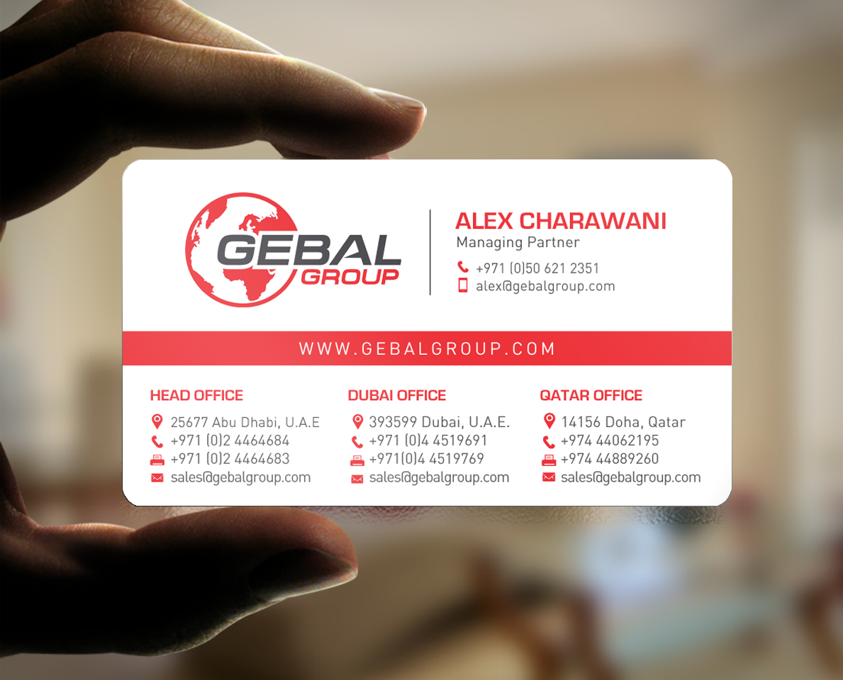 Business Card Design by chandrayaan.creative for this project | Design #21764972