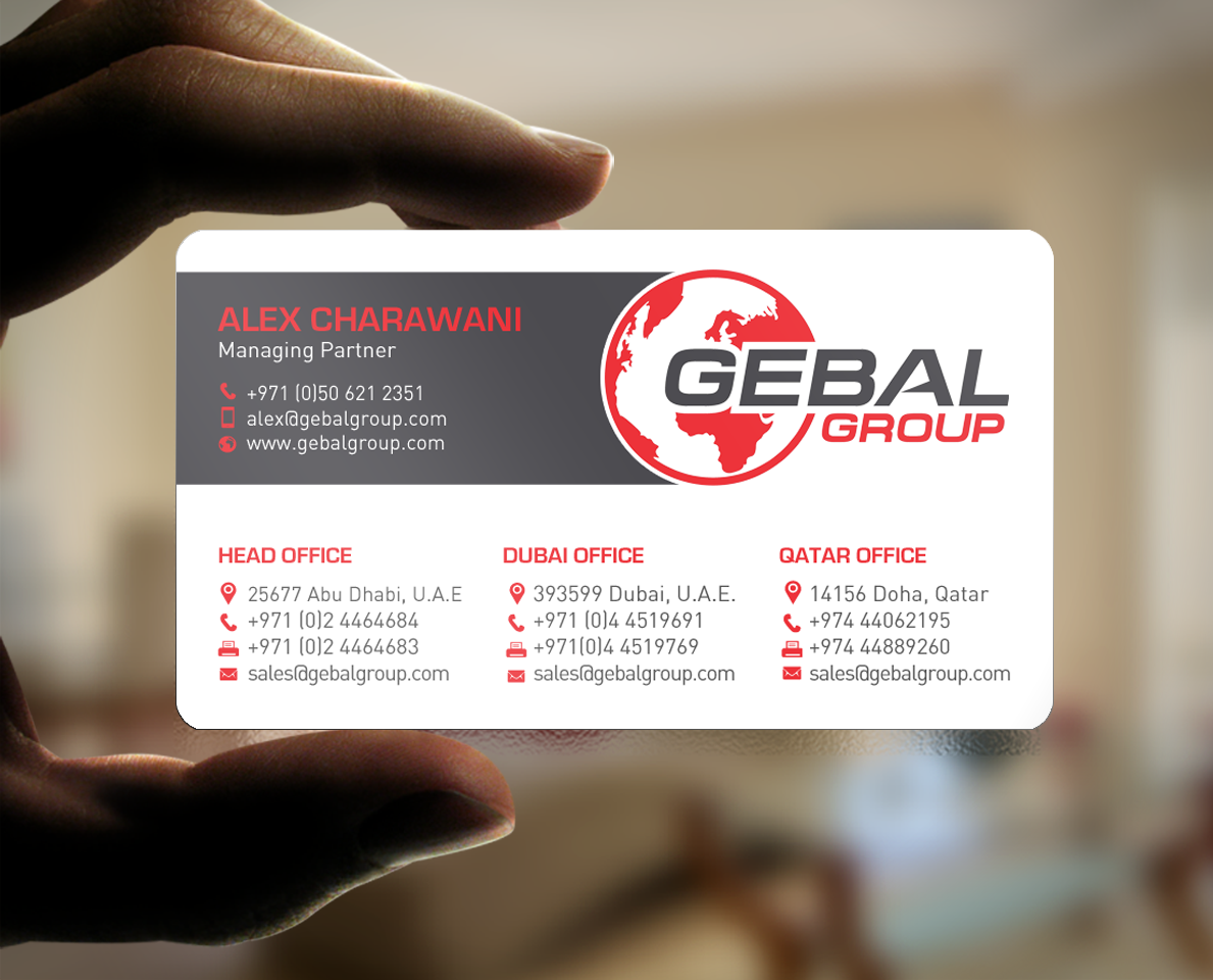 Business Card Design by chandrayaan.creative for this project | Design #21764973