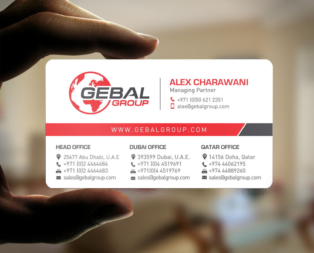 Business Card Design by chandrayaan.creative for this project | Design #21764974