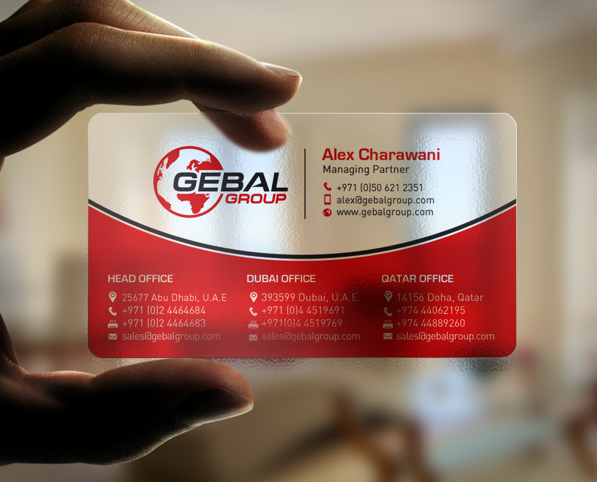 Business Card Design by chandrayaan.creative for this project | Design #21764977