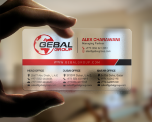 New Business Cards for Gebal Group | Visitenkarten-Design von chandrayaan.creative