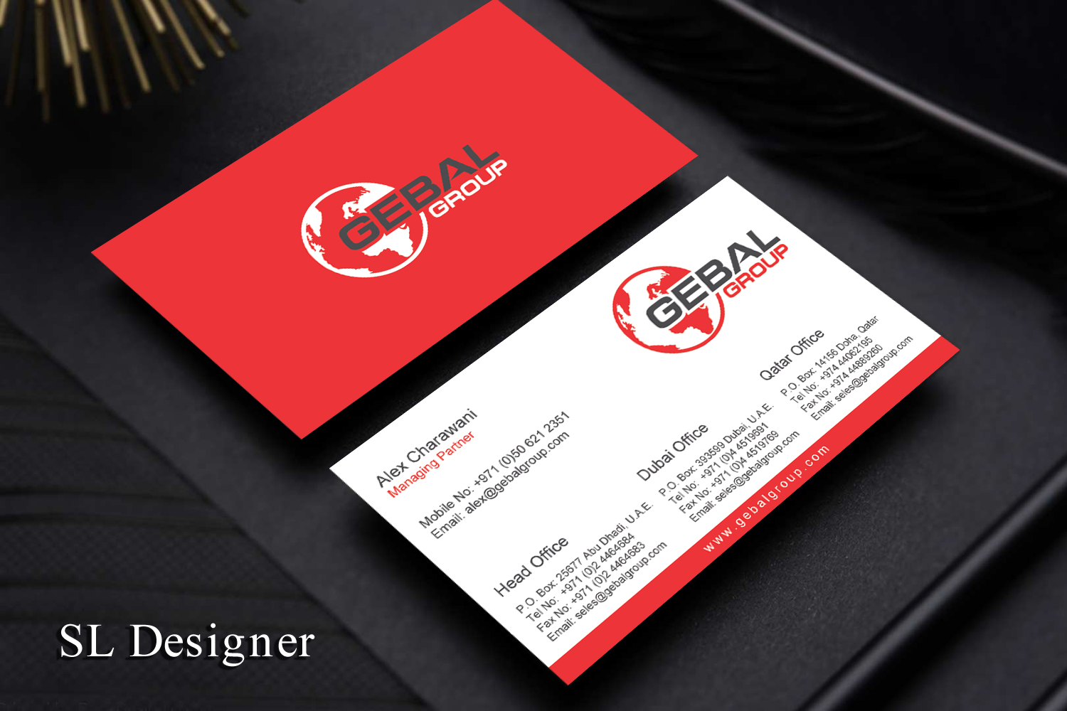 Business Card Design by SL Designer for this project | Design #21766792