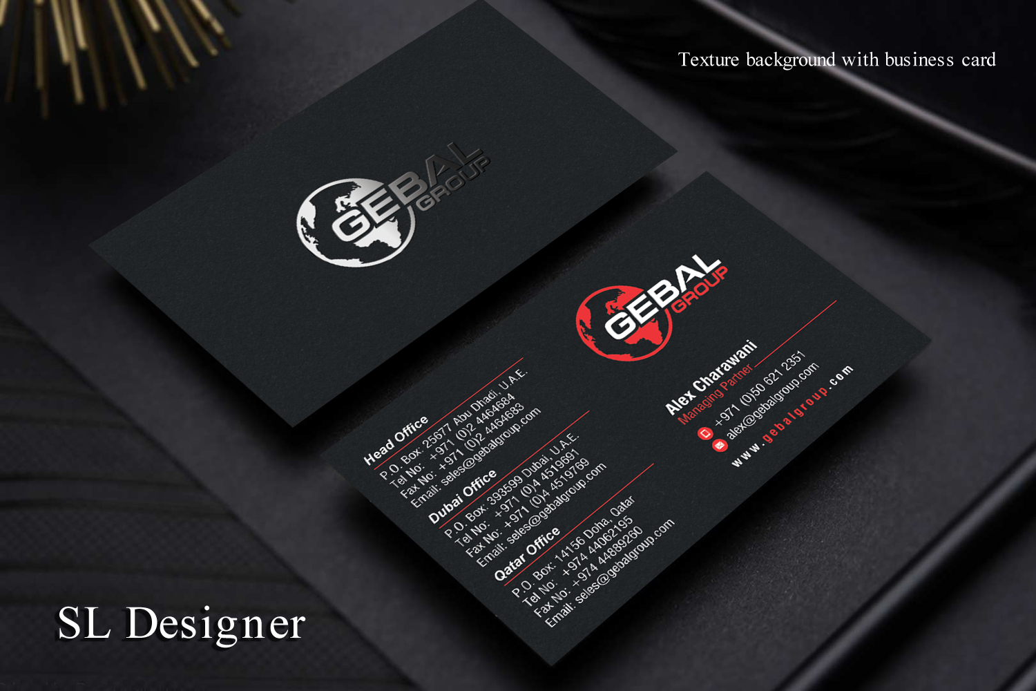 Business Card Design by SL Designer for this project | Design #21766793