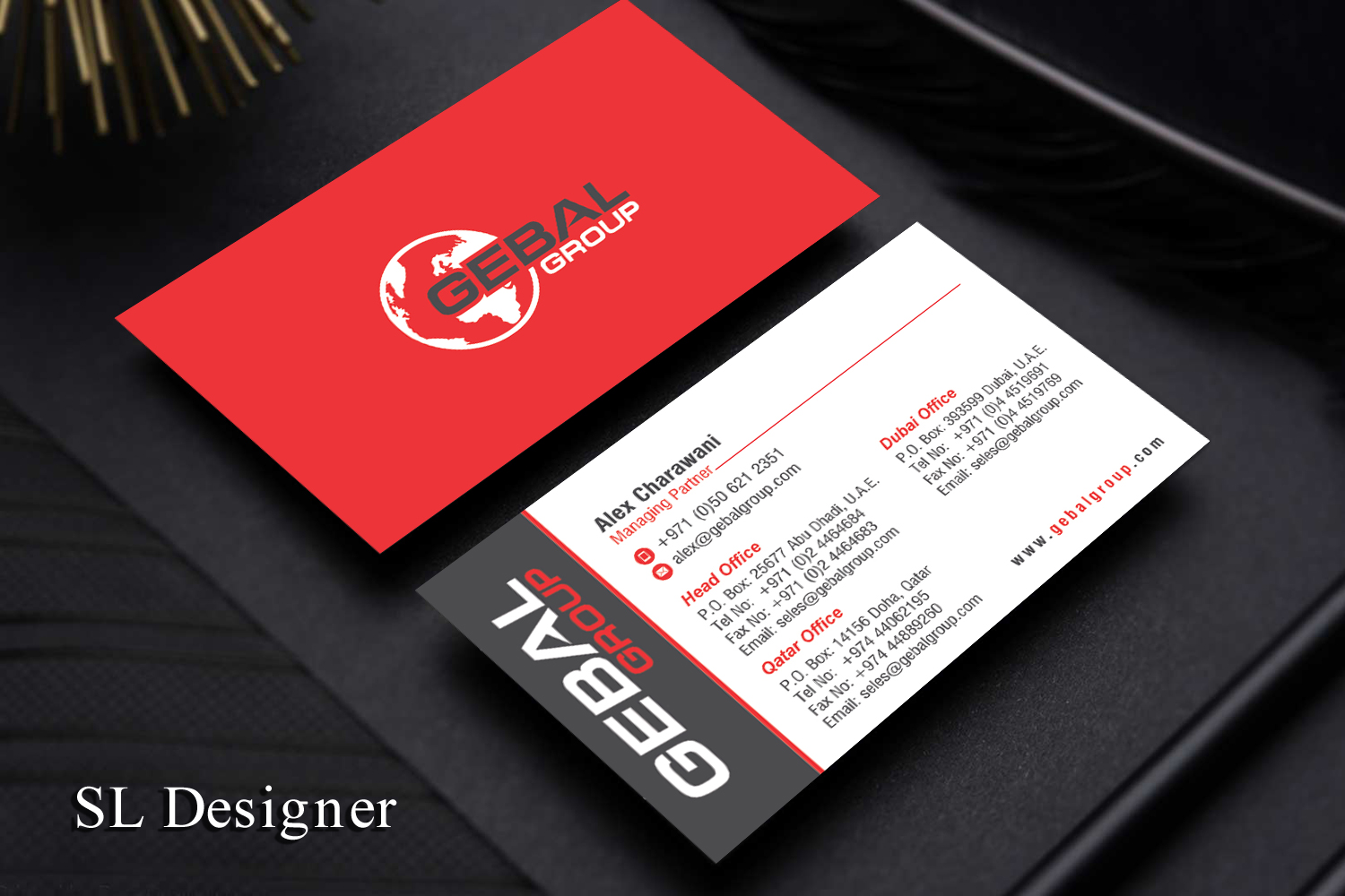 Business Card Design by SL Designer for this project | Design #21766794