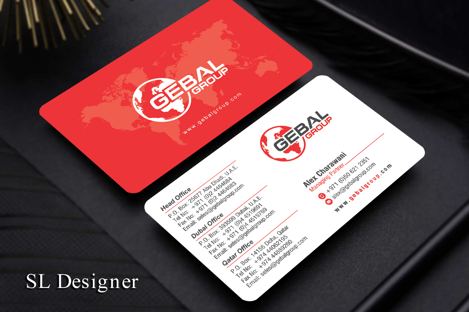 Business Card Design by SL Designer for this project | Design #21766795