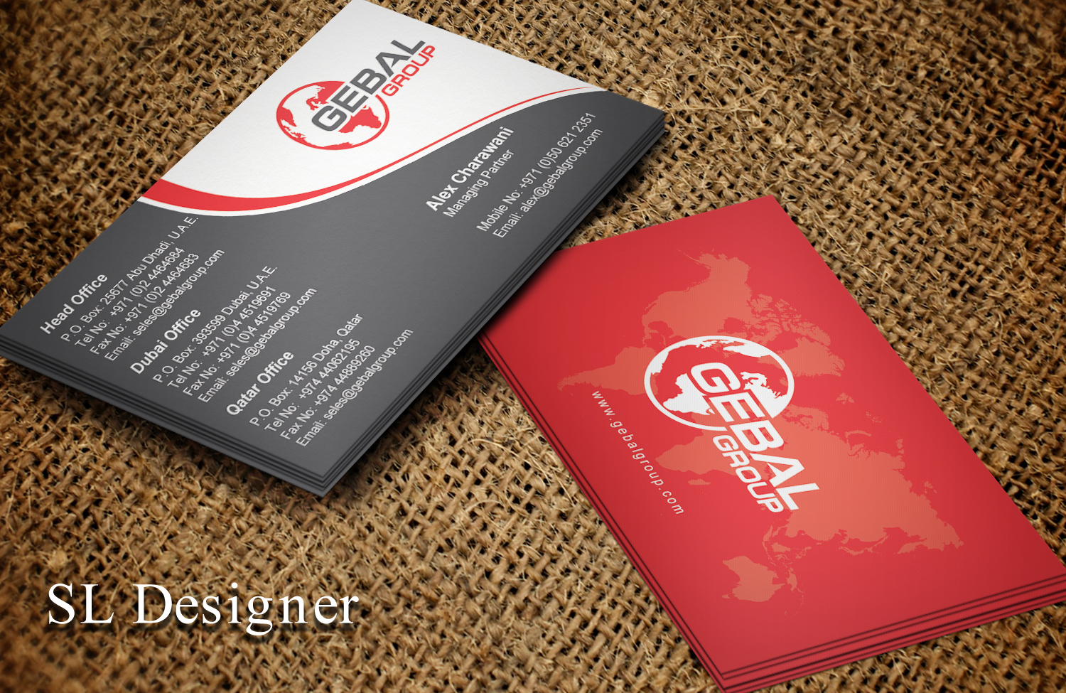 Business Card Design by SL Designer for this project | Design #21766798