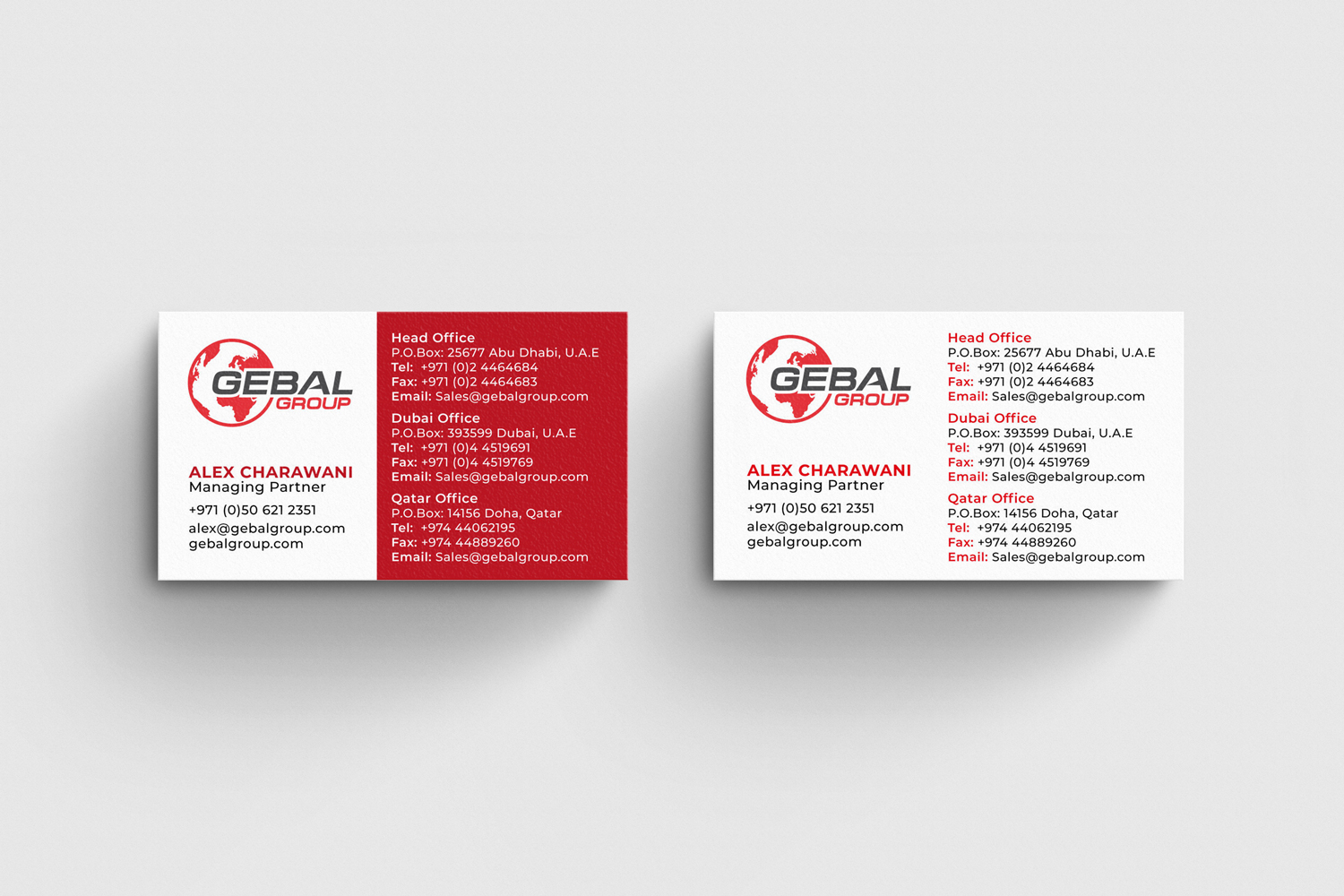 Business Card Design by Yooo for this project | Design #21767491