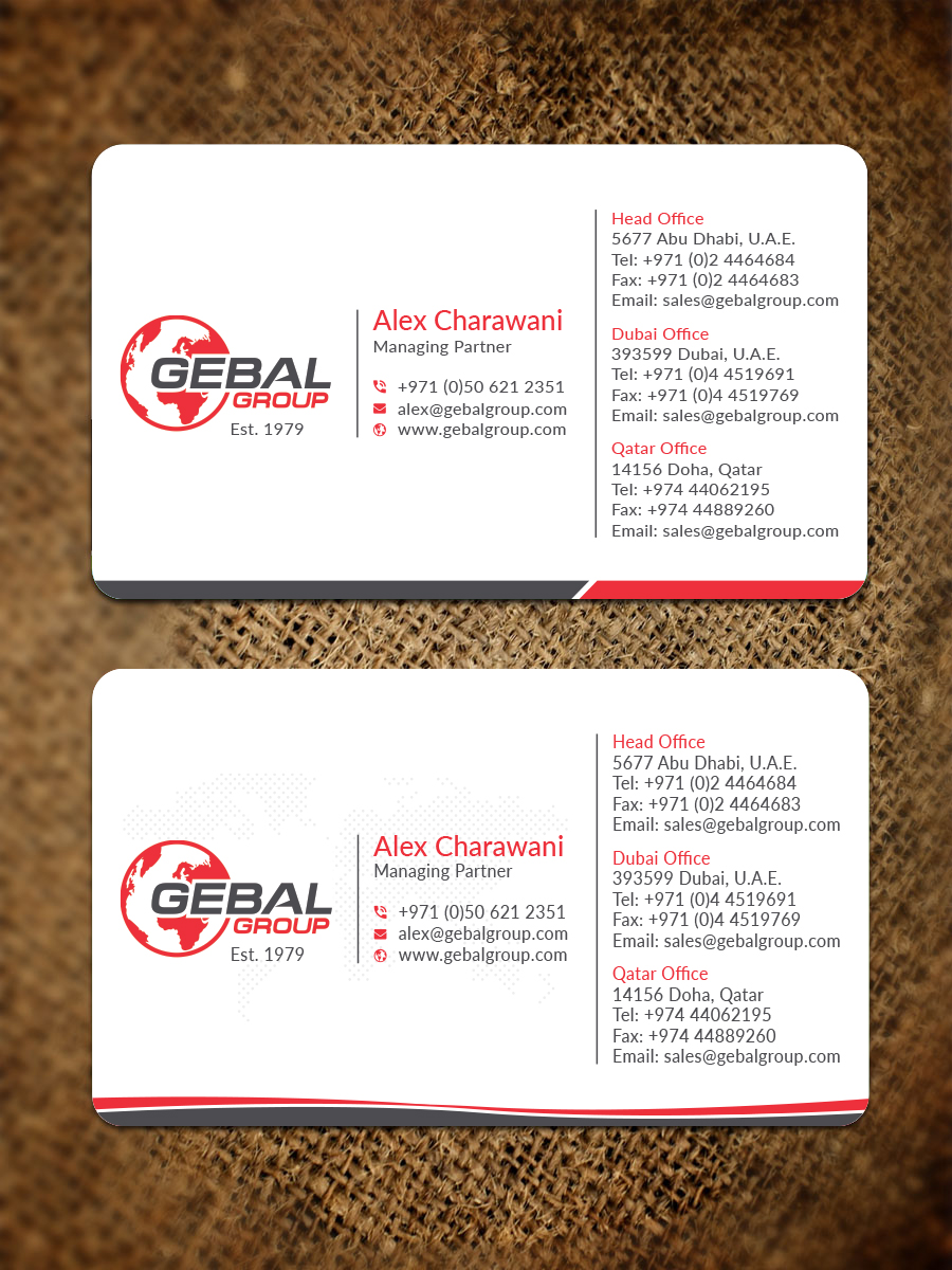 Business Card Design by Bold Pixels for this project | Design #21761620